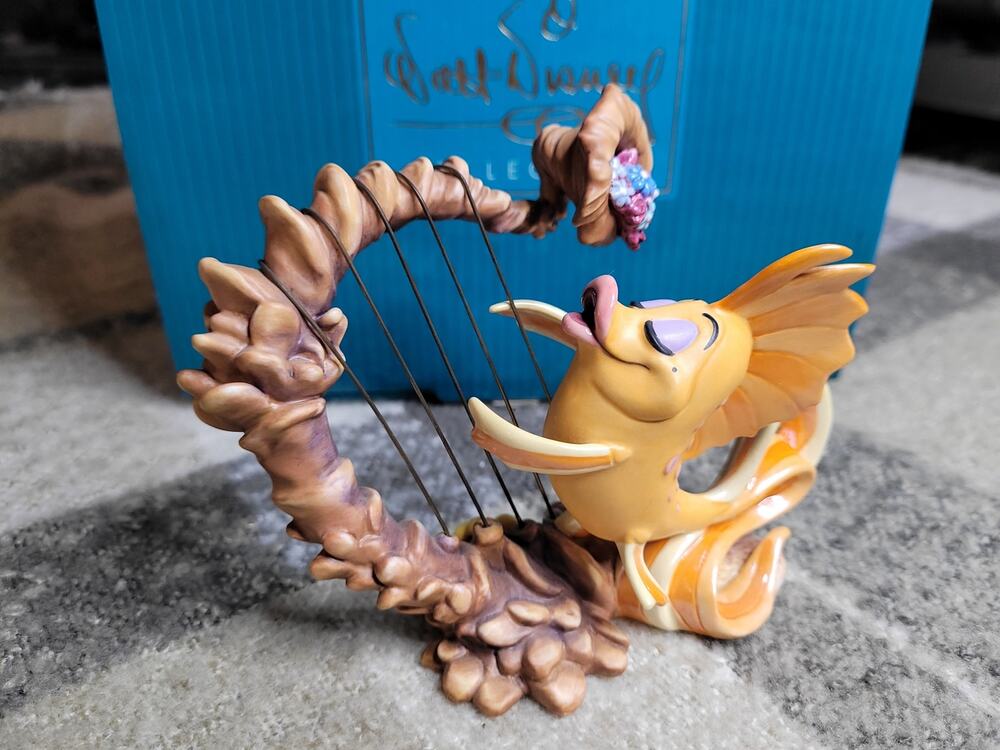 WDCC The Little Mermaid Classical Carp Figurine Box COA Gold Circle Exclusive